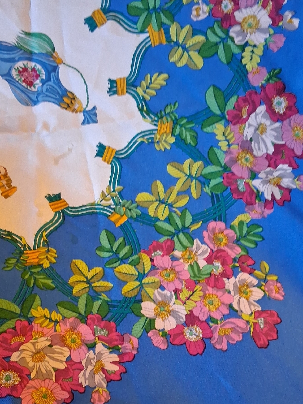 Gucci Silk Scarf 1990's - Picture 6 of 12